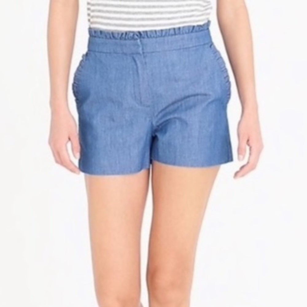 J Crew Chambray Shorts